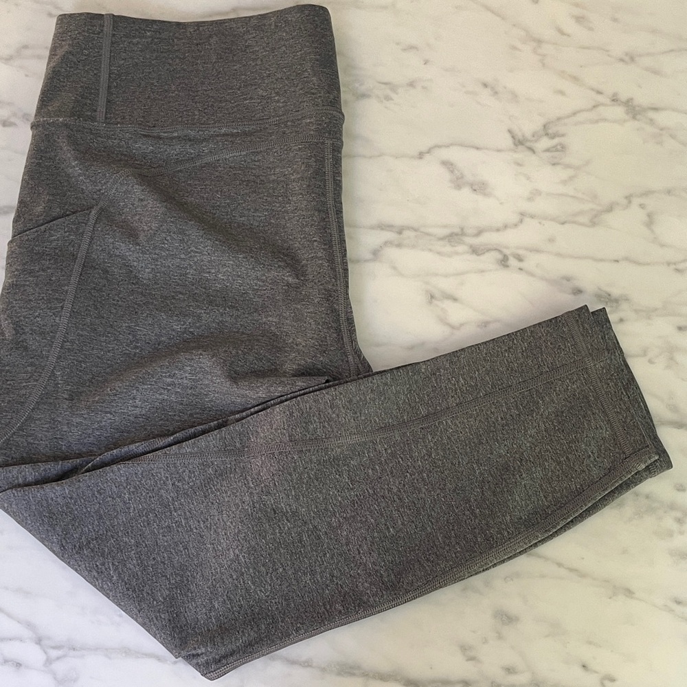 Athleta Heather Gray Leggings